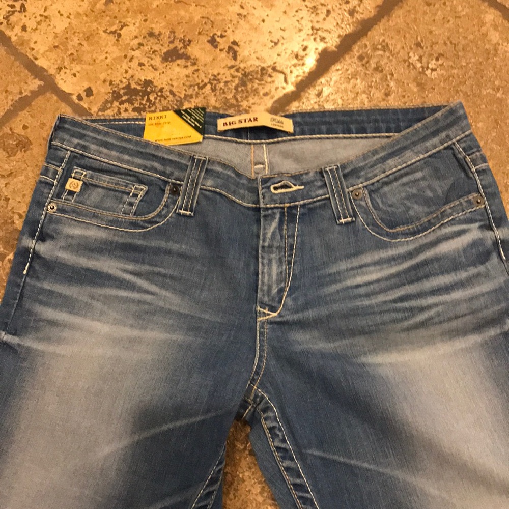 Big Star Rikki Low Rise Crop Jeans